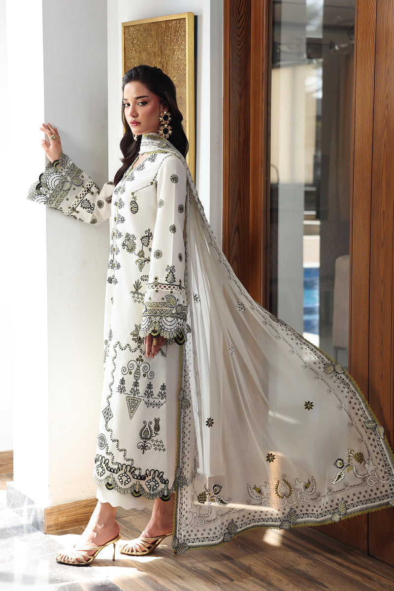 Qalamkar | Q Line Lawn 26 | QKL-13 REEMA - Luxury Dress - available at Maria Faisal in UK and USA.