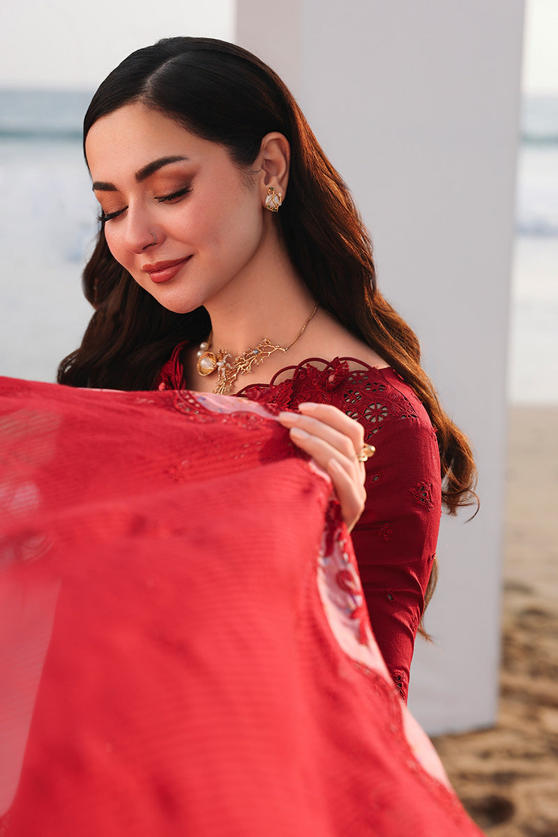 Qalamkar | Sahil Luxury Lawn 26 | SA-14 NELAM - Luxury Dress - available at Maria Faisal in UK and USA.