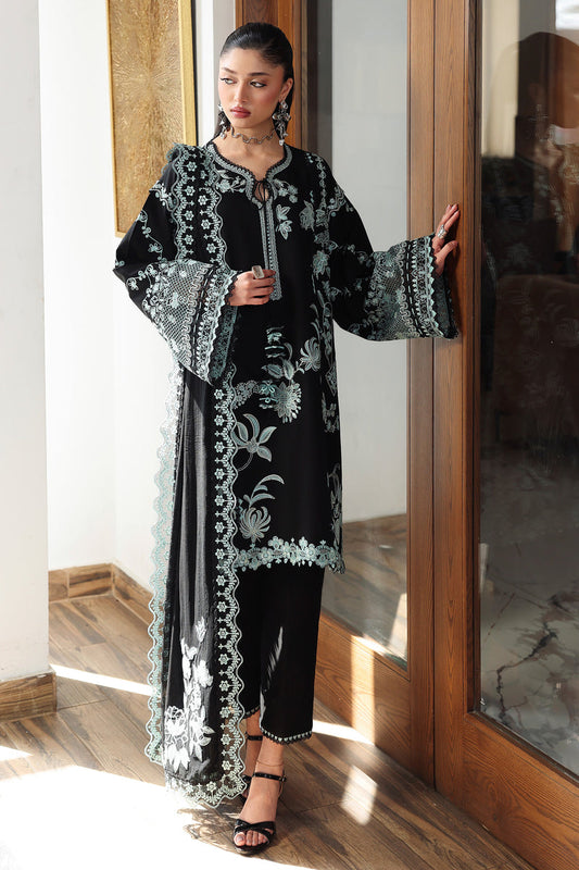 Qalamkar | Q Line Lawn 26 | QKL-06 SANA - Luxury Dress - available at Maria Faisal in UK and USA.