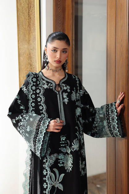Qalamkar | Q Line Lawn 26 | QKL-06 SANA - Luxury Dress - available at Maria Faisal in UK and USA.