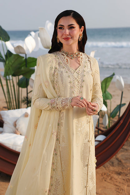 Qalamkar | Sahil Luxury Lawn 26 | SA-03 SAFA - Luxury Dress - available at Maria Faisal in UK and USA.