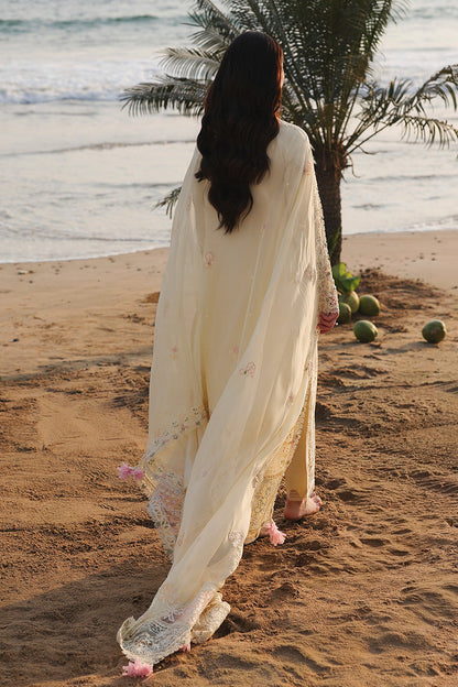 Qalamkar | Sahil Luxury Lawn 26 | SA-03 SAFA - Luxury Dress - available at Maria Faisal in UK and USA.