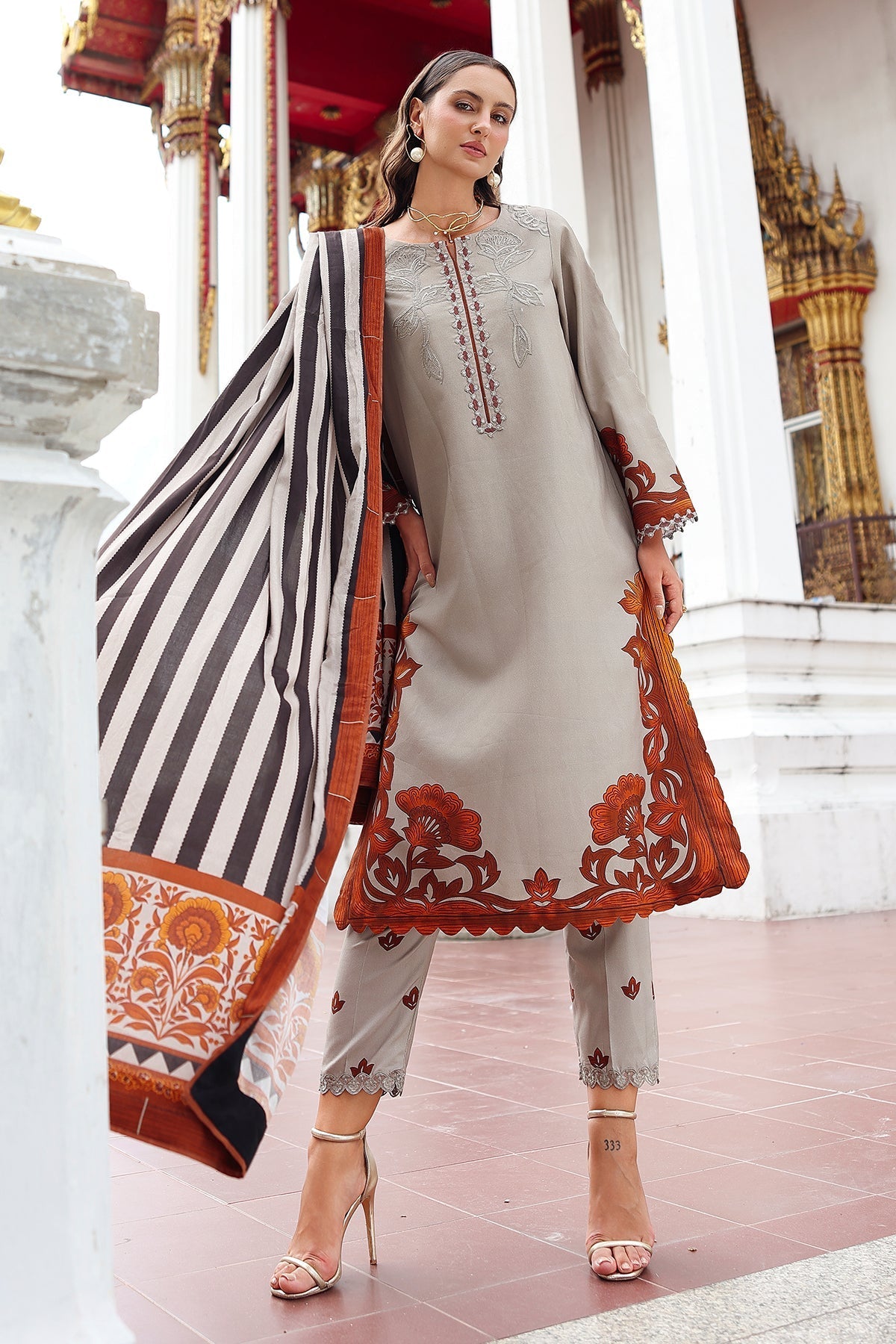 Charizma | Aniq Winter 2025 |  ANW6-05 - Ladies Clothes - Maria Faisal