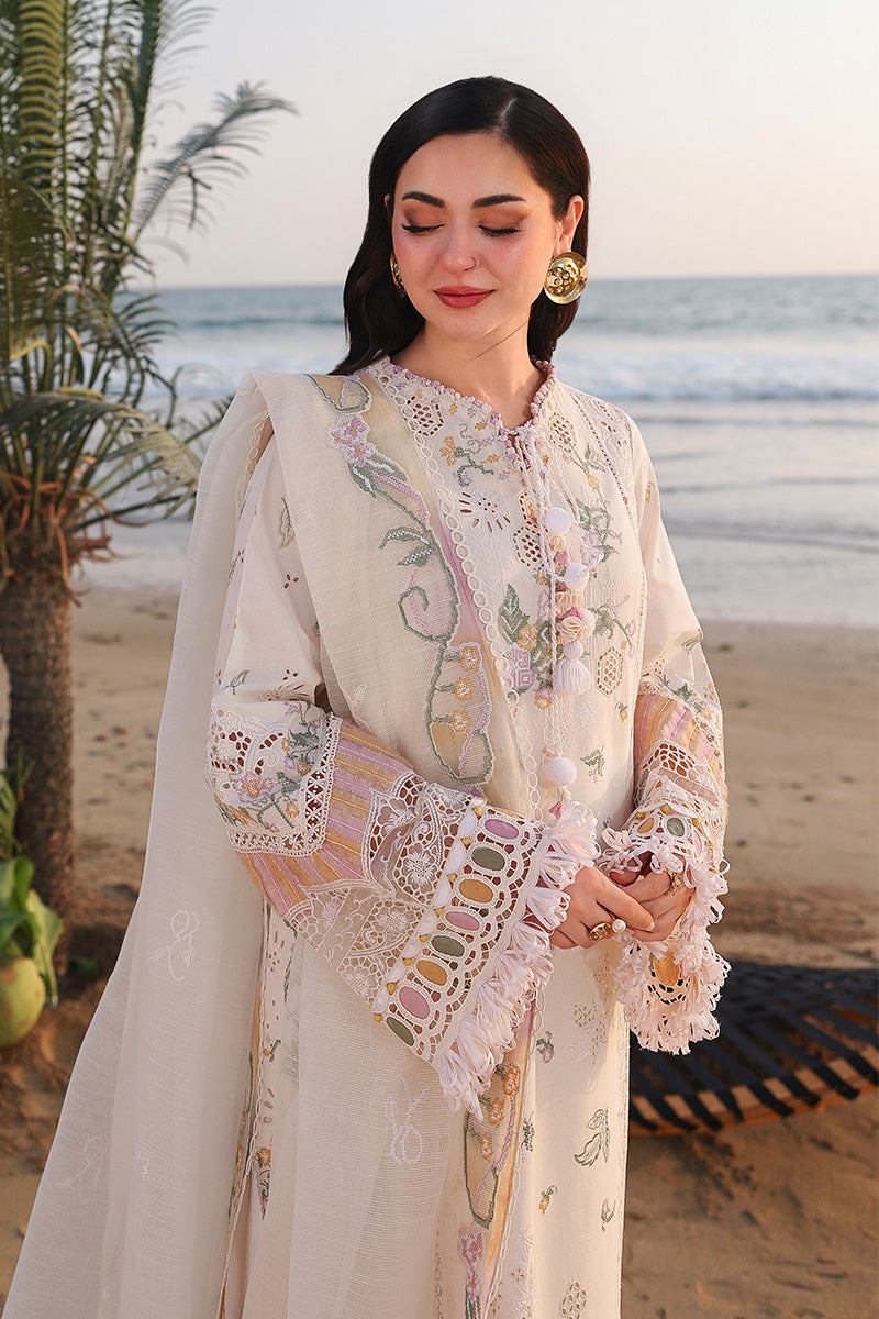 Qalamkar | Sahil Luxury Lawn 26 | SA-10 ILARA - Luxury Dress - available at Maria Faisal in UK and USA.