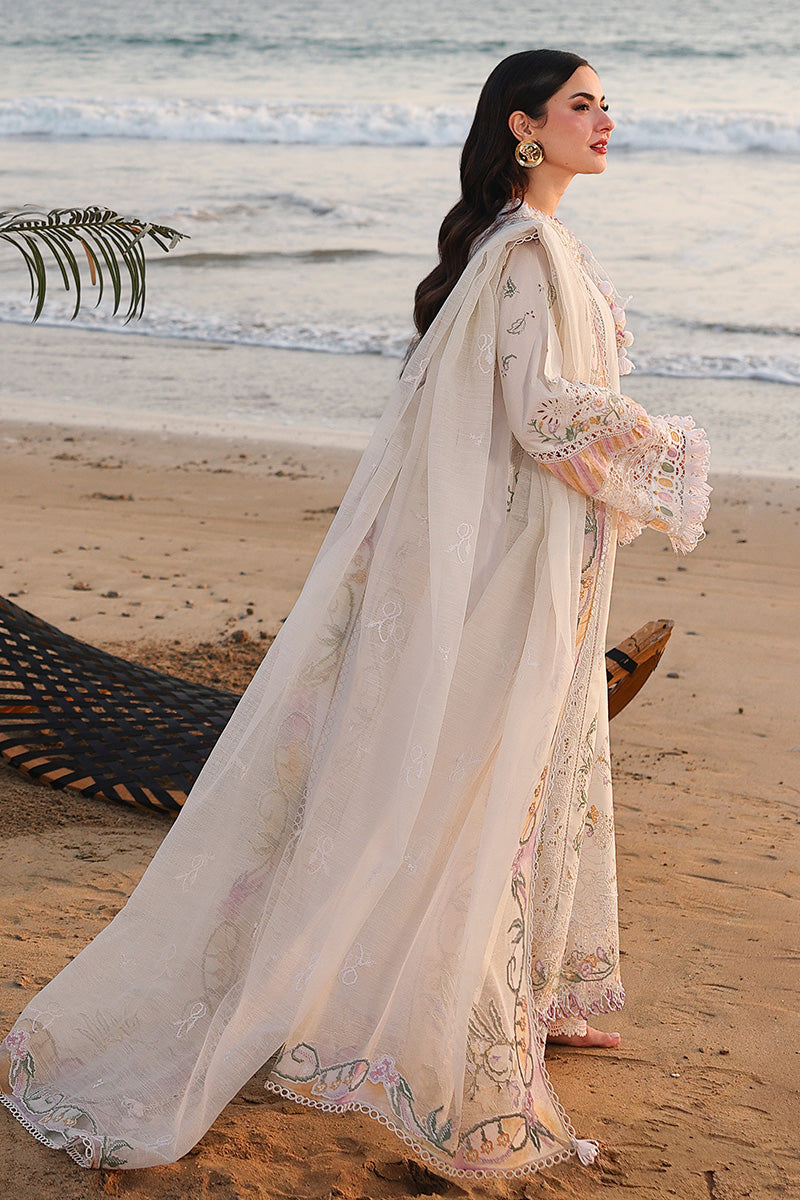Qalamkar | Sahil Luxury Lawn 26 | SA-10 ILARA - Luxury Dress - available at Maria Faisal in UK and USA.