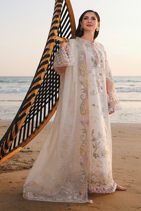 Qalamkar | Sahil Luxury Lawn 26 | SA-10 ILARA - Luxury Dress - available at Maria Faisal in UK and USA.