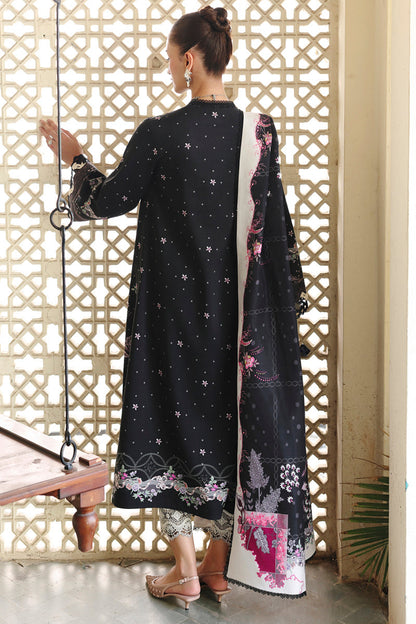 Qalamkar | QPrints Winter 25 | QW-01 (A) TYANA - Casual Dress - available at Maria Faisal in UK and USA.