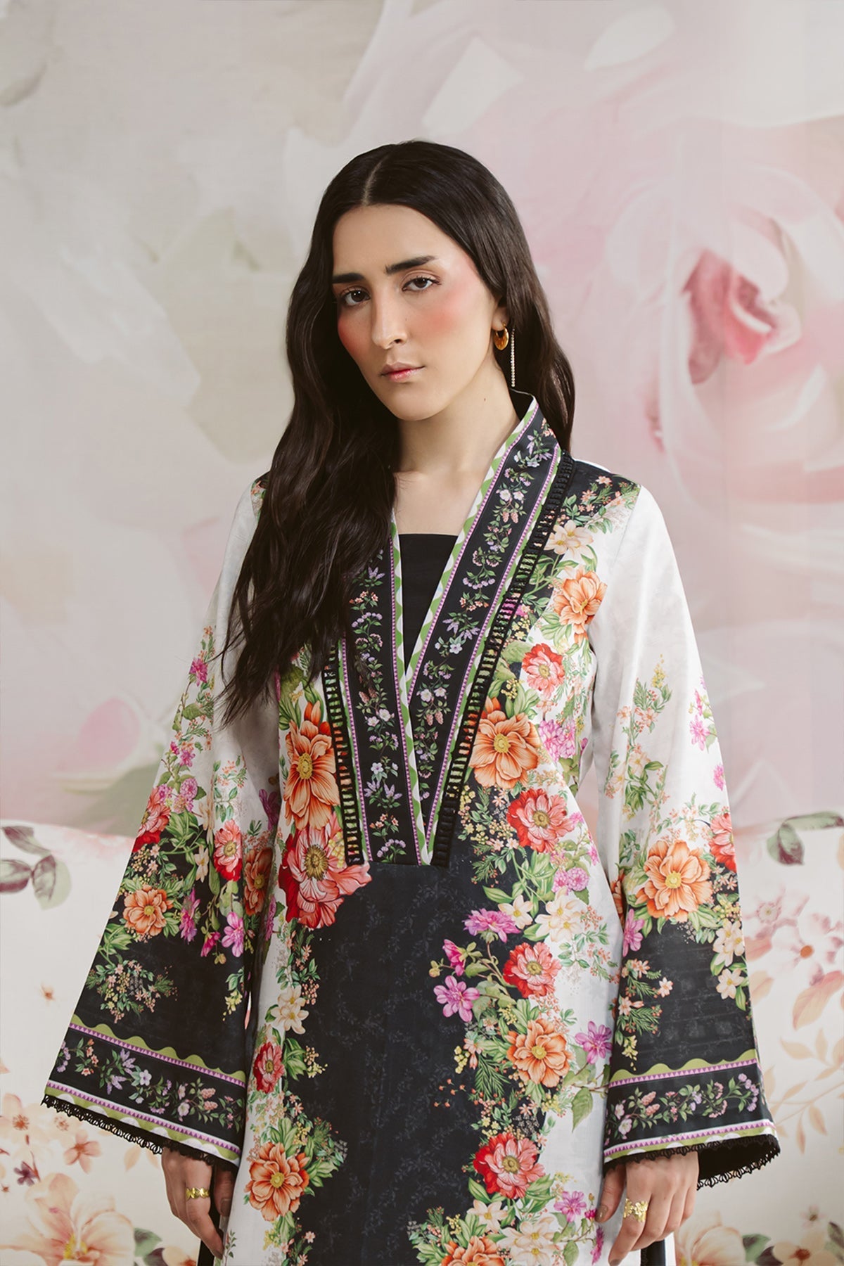 Vanya | Co Ords | CO-136 - Casual Dress - available at Maria Faisal in UK and USA.