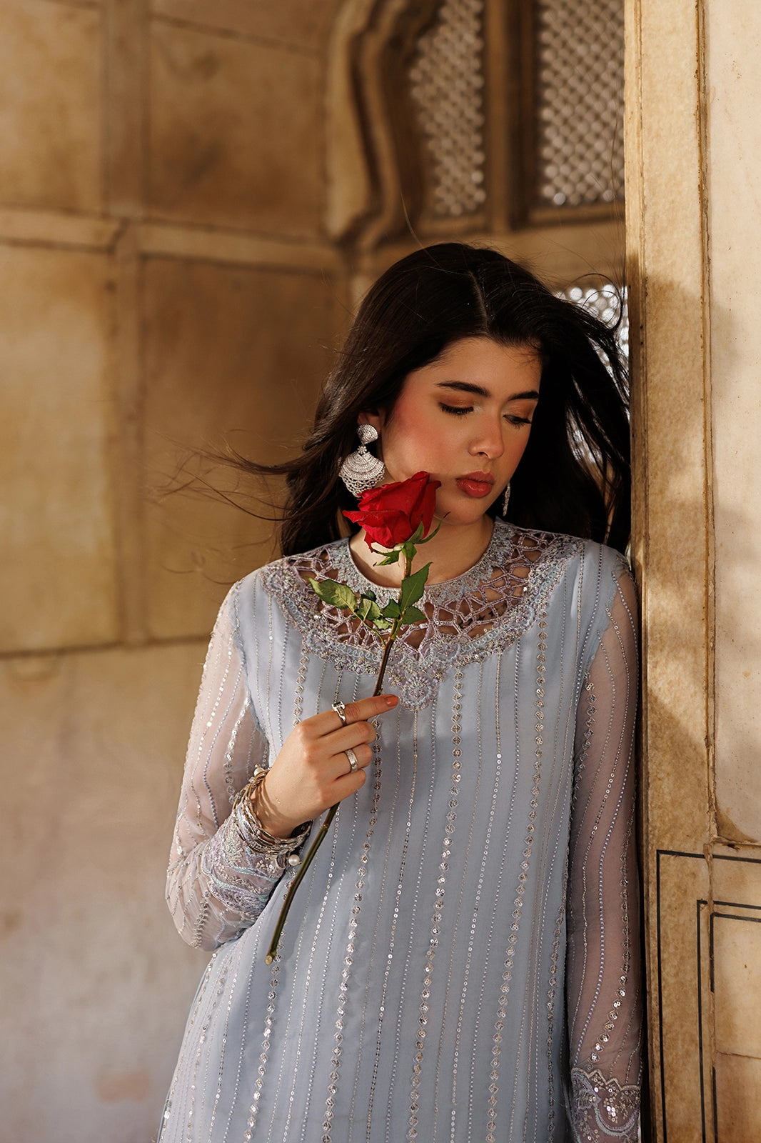Vanya | Virsa Formals | ED-016 - Formal Dress - available at Maria Faisal in UK and USA.