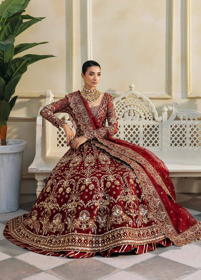 Gulaal | Wedding Formals | Nawazish GL-WS-23V1-39 - Designer Dress with Intricate embroidery and embellishments. Shop elegent wedding dress at Maria Faisal.