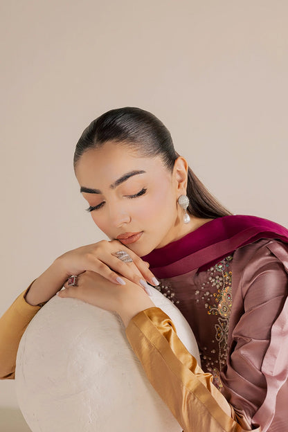 Vanya | Solana Luxe Pret |FF-86 - Luxury Dress - available at Maria Faisal in UK and USA.