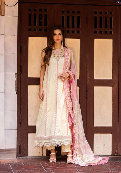 Zarqash | Luxury Lawn 25 | ZQLU 009 LAYLA by Maria Faisal - Registered Vendor of : Zarqash - type : Ladies Clothes - 100% original wedding dresses