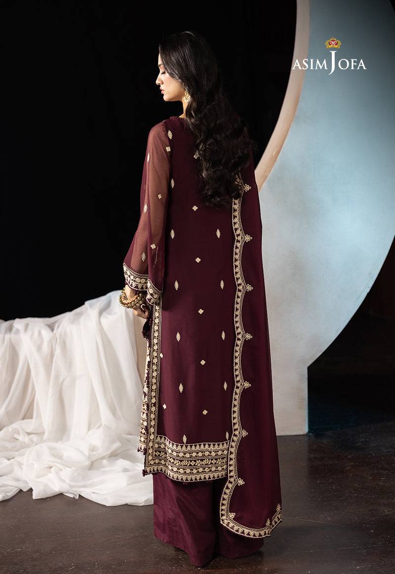 Asim Jofa | Festive Collection 25 | AJLLF-19 by Maria Faisal - Registered Vendor of : Asim Jofa - type : Ladies Clothes - 100% original wedding dresses