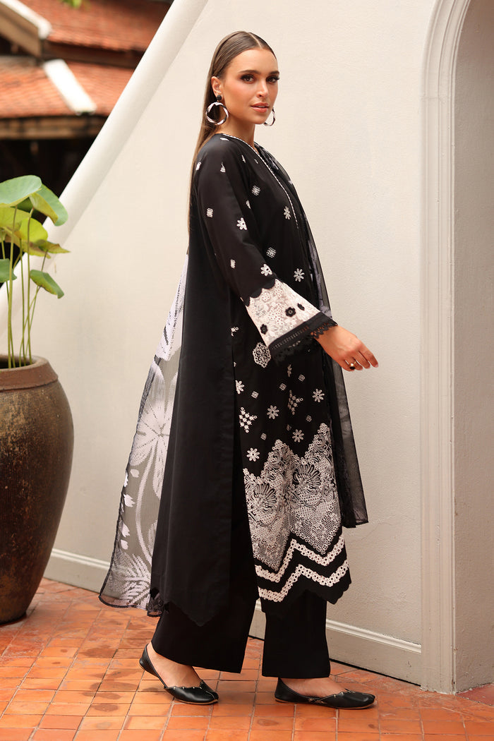 Baroque | Luxury Pret Summer | UF-4192 - Luxury Dress - available at Maria Faisal in UK and USA.