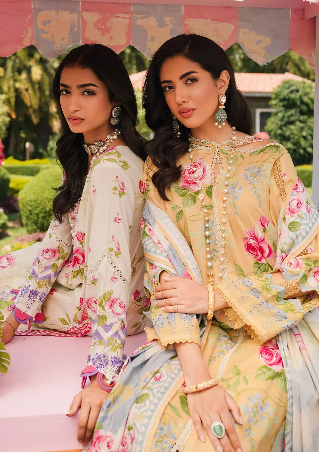 Elaf Premium | Printed Collection 24 | EEP-03B - Meadow Magic - Waniyas