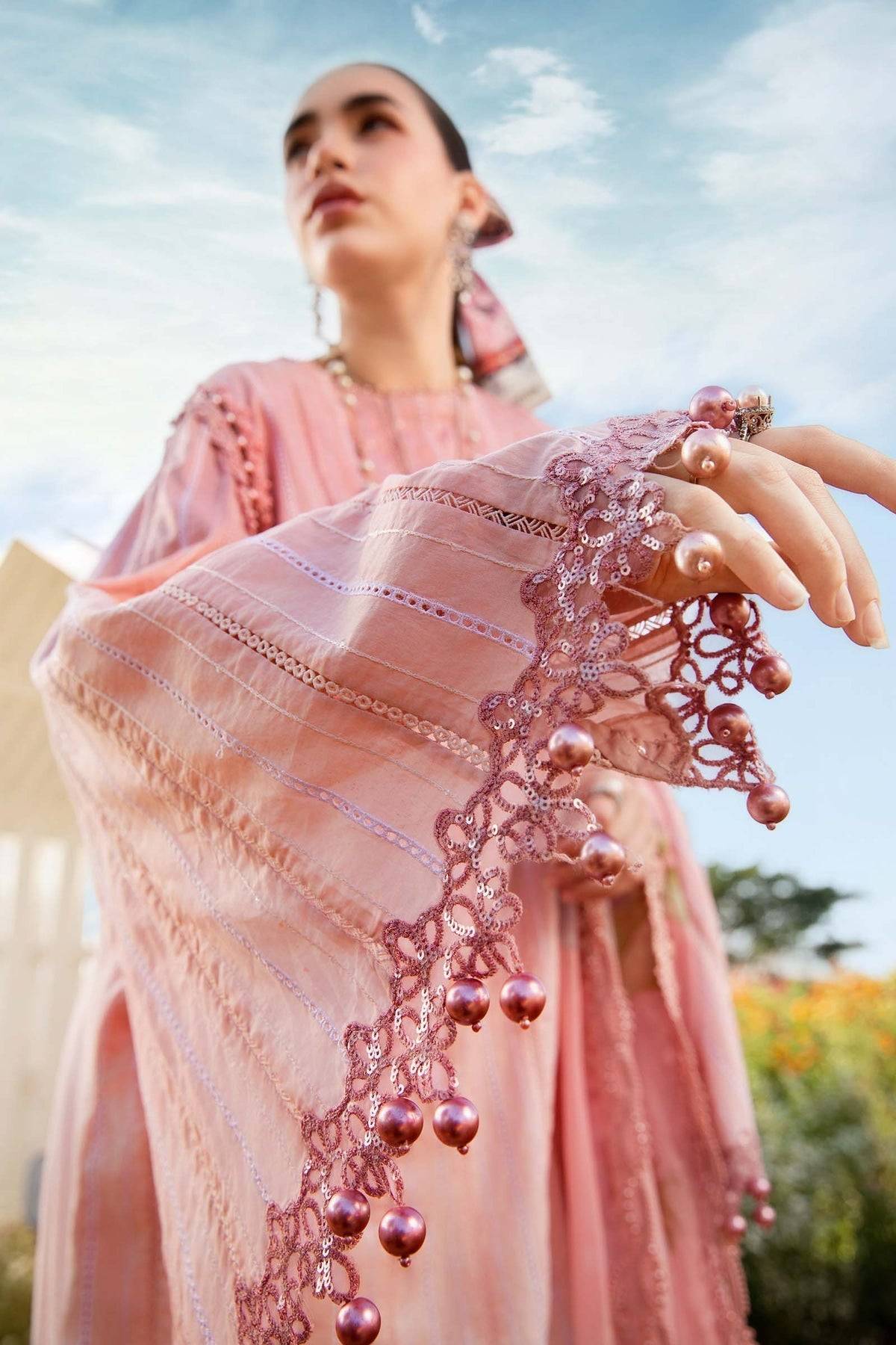 Maria B | M Prints 25 | MPT-2506-A by Maria Faisal - Registered Vendor of : Maria B - type : Ladies Clothes - 100% original wedding dresses