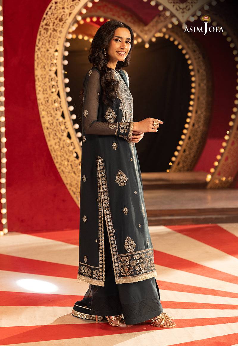 Asim Jofa | Festive Collection 25 | AJLLF-08 by Maria Faisal - Registered Vendor of : Asim Jofa - type : Ladies Clothes - 100% original wedding dresses