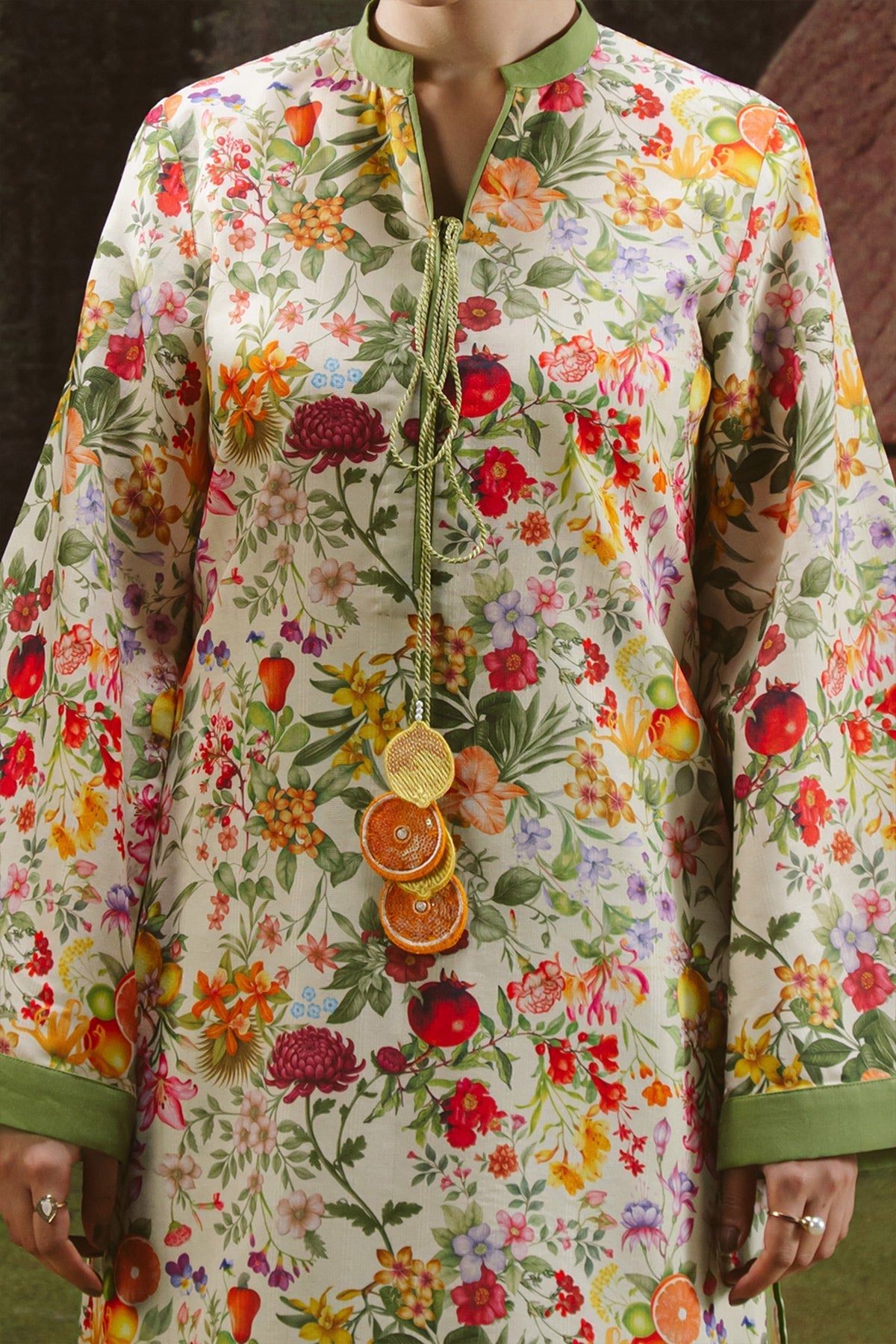 Vanya | Co Ords | CO-134 - Casual Dress - available at Maria Faisal in UK and USA.