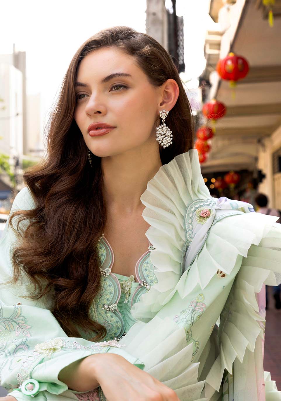 Zarqash | Luxury Lawn 25 | ZQLU 005 ELLIS by Maria Faisal - Registered Vendor of : Zarqash - type : Ladies Clothes - 100% original wedding dresses