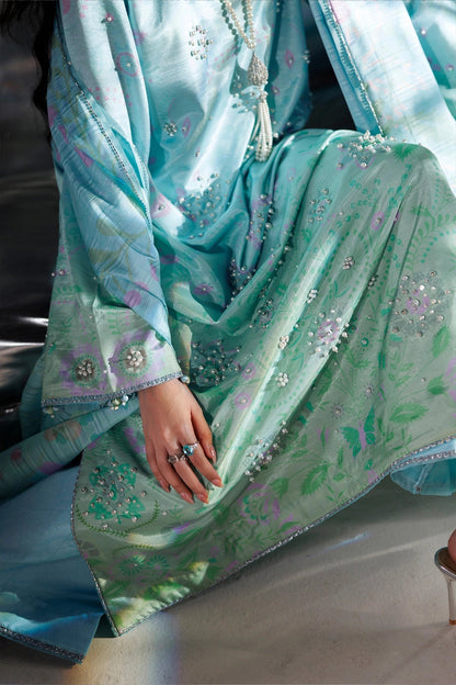 Rangrasiya | Luxe Silk 26 | Luvelle - Luxury Dress - available at Maria Faisal in UK and USA.