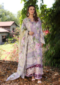 Elaf Premium | Prints Chikankari 24 | 03A LILAC LAMOUR - Waniyas