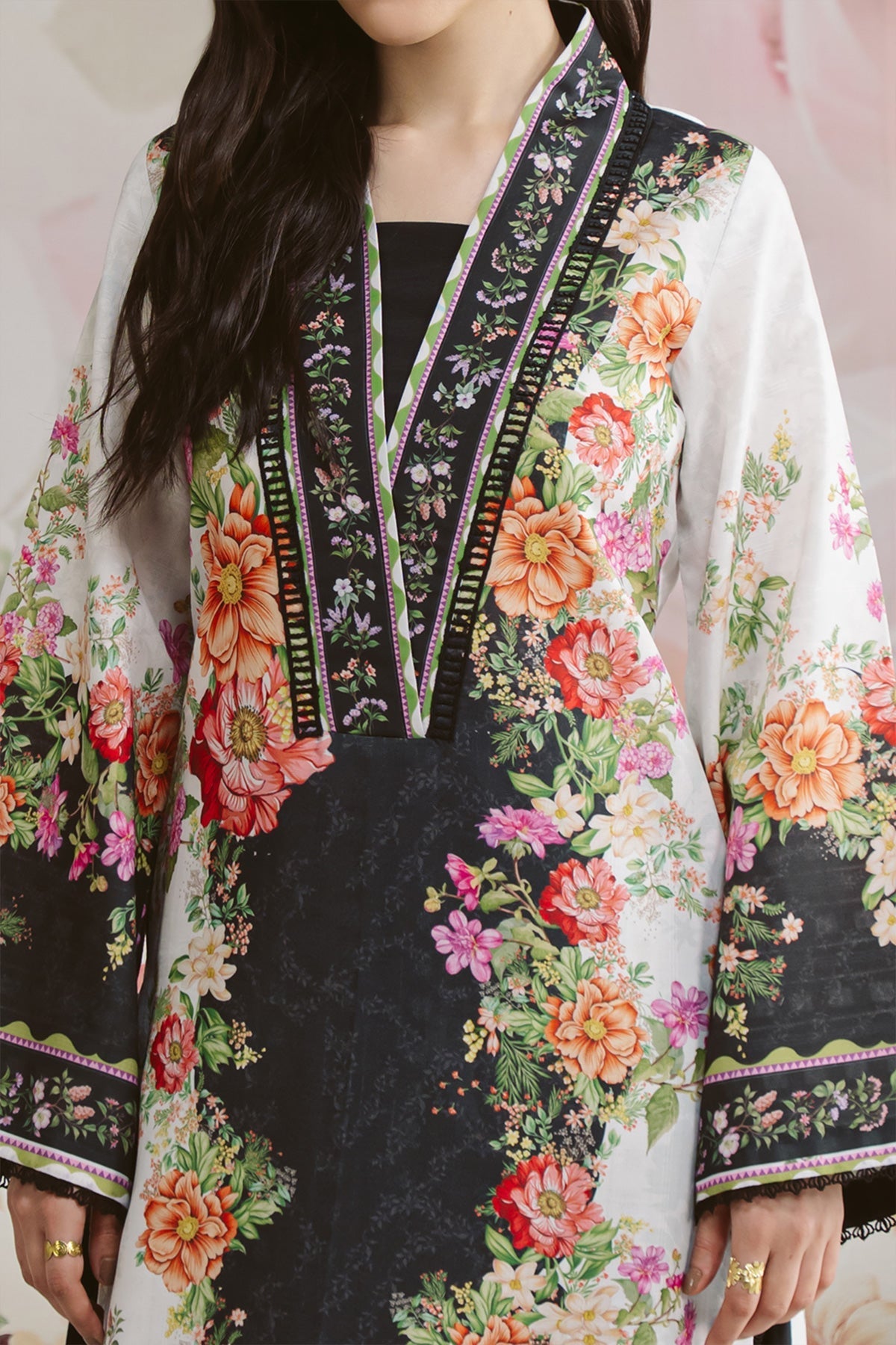 Vanya | Co Ords | CO-136 - Casual Dress - available at Maria Faisal in UK and USA.