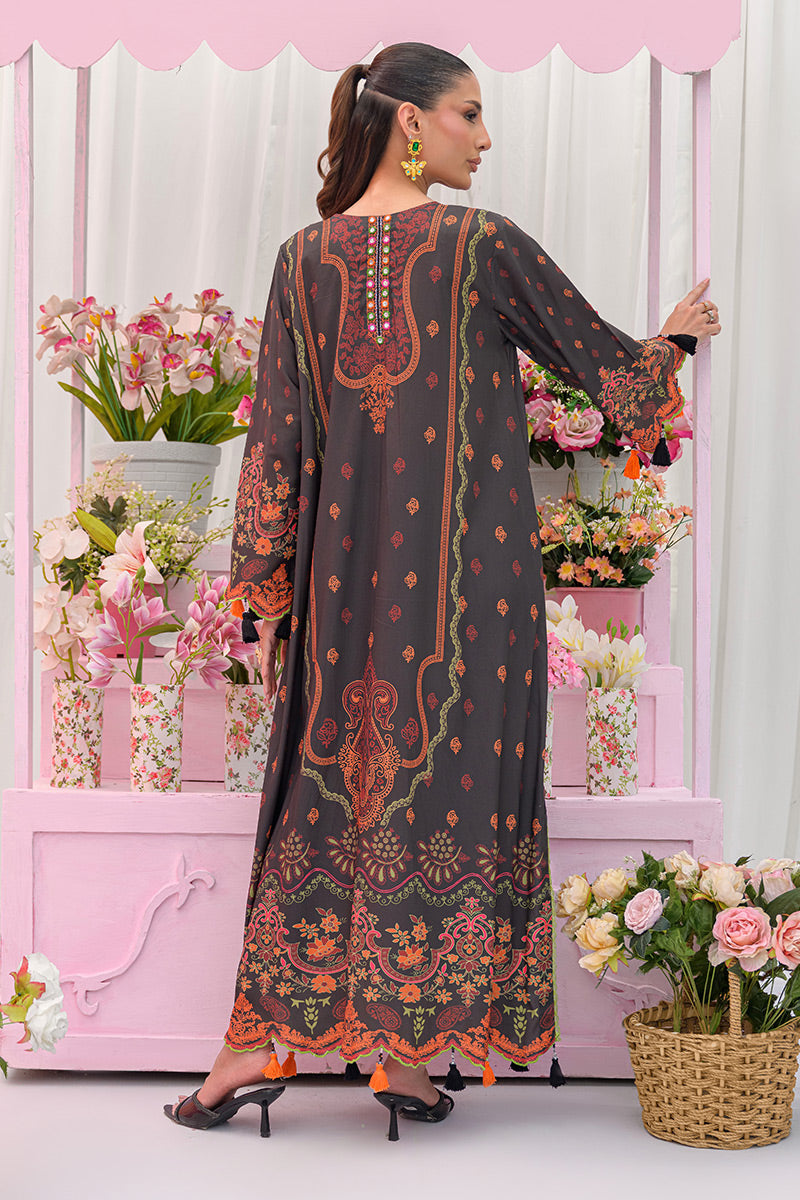 Chic Ophicial | The Maison Duo | Noir Saga - Luxury Dress - available at Maria Faisal in UK and USA.
