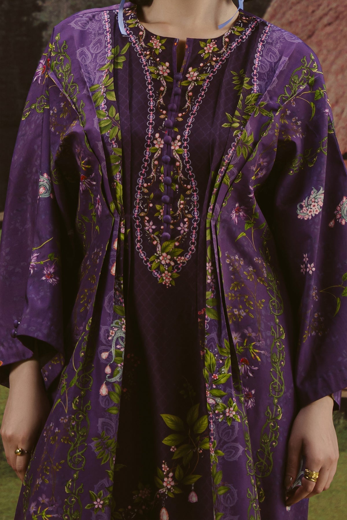 Vanya | Co Ords | CO-139 - Casual Dress - available at Maria Faisal in UK and USA.