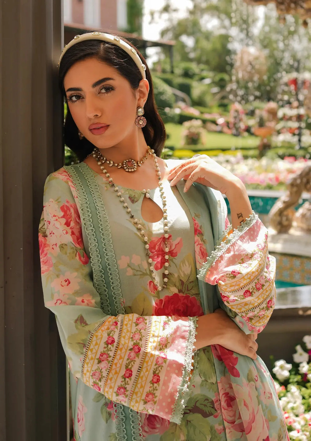 Elaf Premium | Printed Collection 24 | EEP-01A - Frostie - Waniyas
