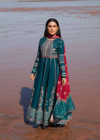 Hussain Rehar | Surkh Eid Pret’25 | Zarqash by Maria Faisal - Registered Vendor of : Hussain Rehar - type : Ladies Clothes - 100% original wedding dresses