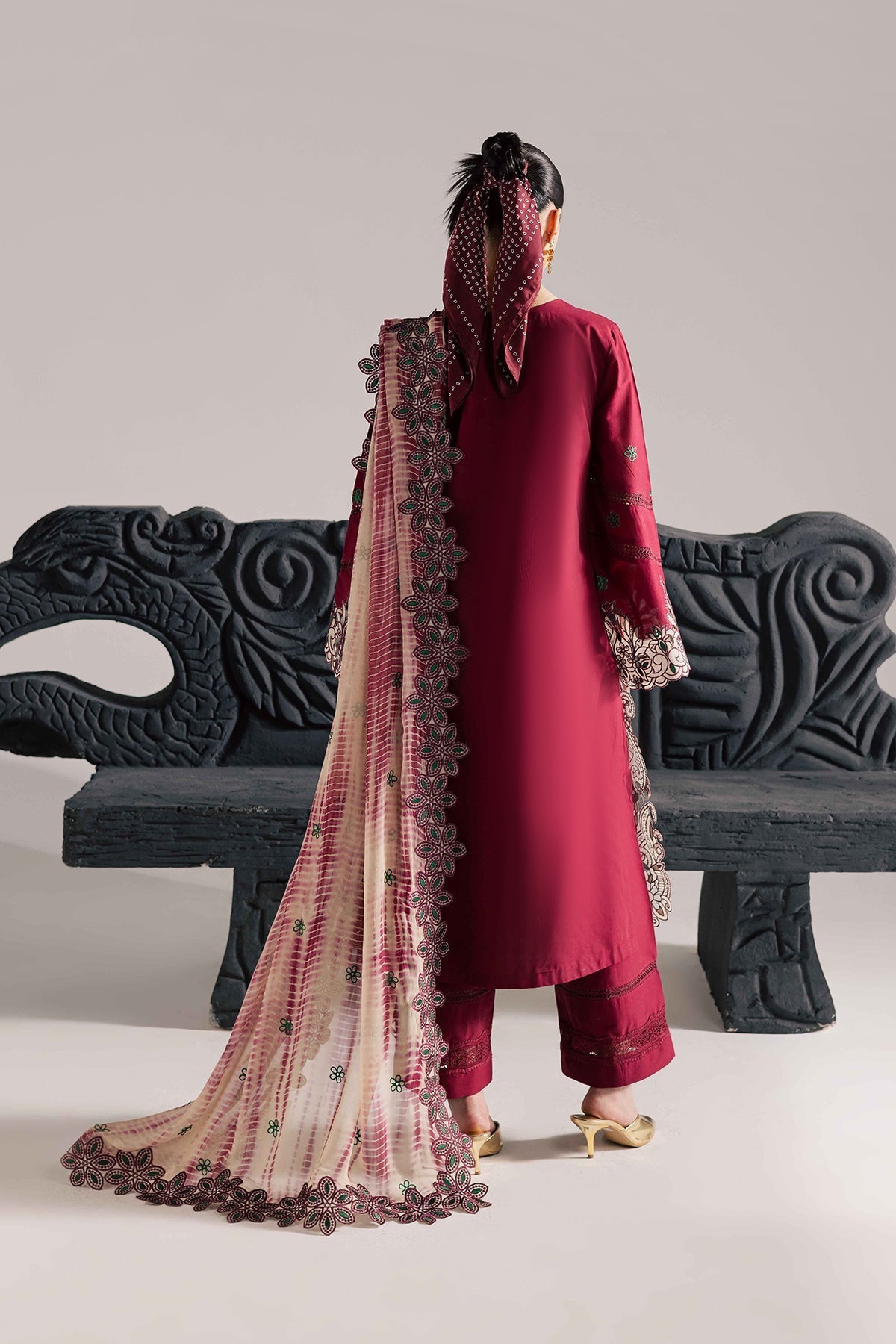 Vanya | Celine Formals | CN-19 - Formal Dress - available at Maria Faisal in UK and USA.