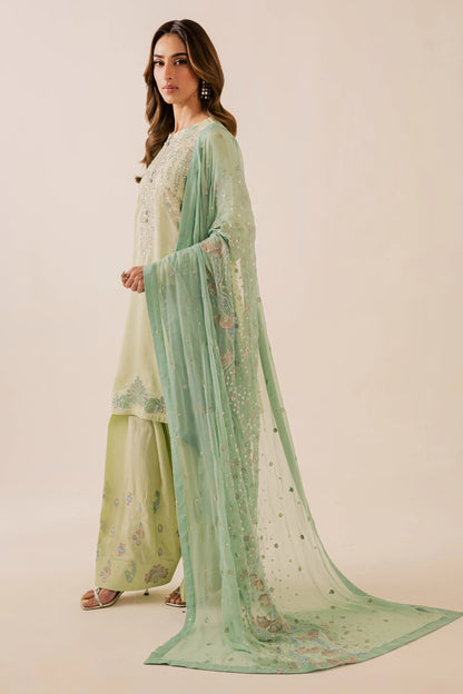 Nureh | Fancy Formal | NP-746 - Formal Dress - available at Maria Faisal in UK and USA.