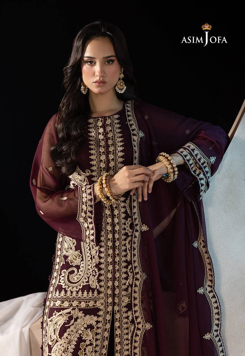 Asim Jofa | Festive Collection 25 | AJLLF-19 by Maria Faisal - Registered Vendor of : Asim Jofa - type : Ladies Clothes - 100% original wedding dresses