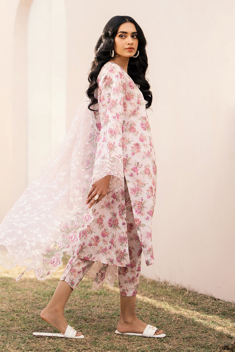 Baroque | Luxury Pret 24 | LAWN UF-592 - Designer Dress with Intricate embroidery and embellishments. Shop elegent wedding dress at Maria Faisal.