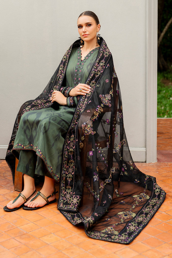 Baroque | Luxury Pret Summer | UF-4262 - Luxury Dress - available at Maria Faisal in UK and USA.