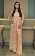 Threads and Motifs | Formal Dresses 25 | Net Embroidered Jacket - Ladies Clothes - Maria Faisal