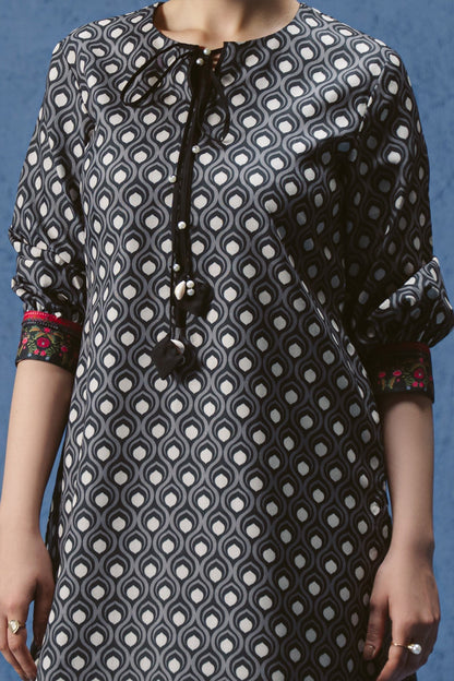 Vanya | Co Ords | CO-138 - Casual Dress - available at Maria Faisal in UK and USA.