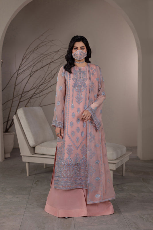 Flossie | Dilkash Kuch Khas | DI-04 B - Formal Dress - available at Maria Faisal in UK and USA.