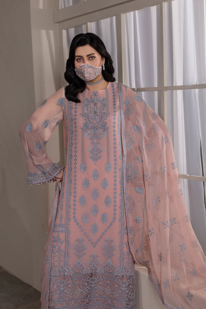 Flossie | Dilkash Kuch Khas | DI-04 B - Formal Dress - available at Maria Faisal in UK and USA.