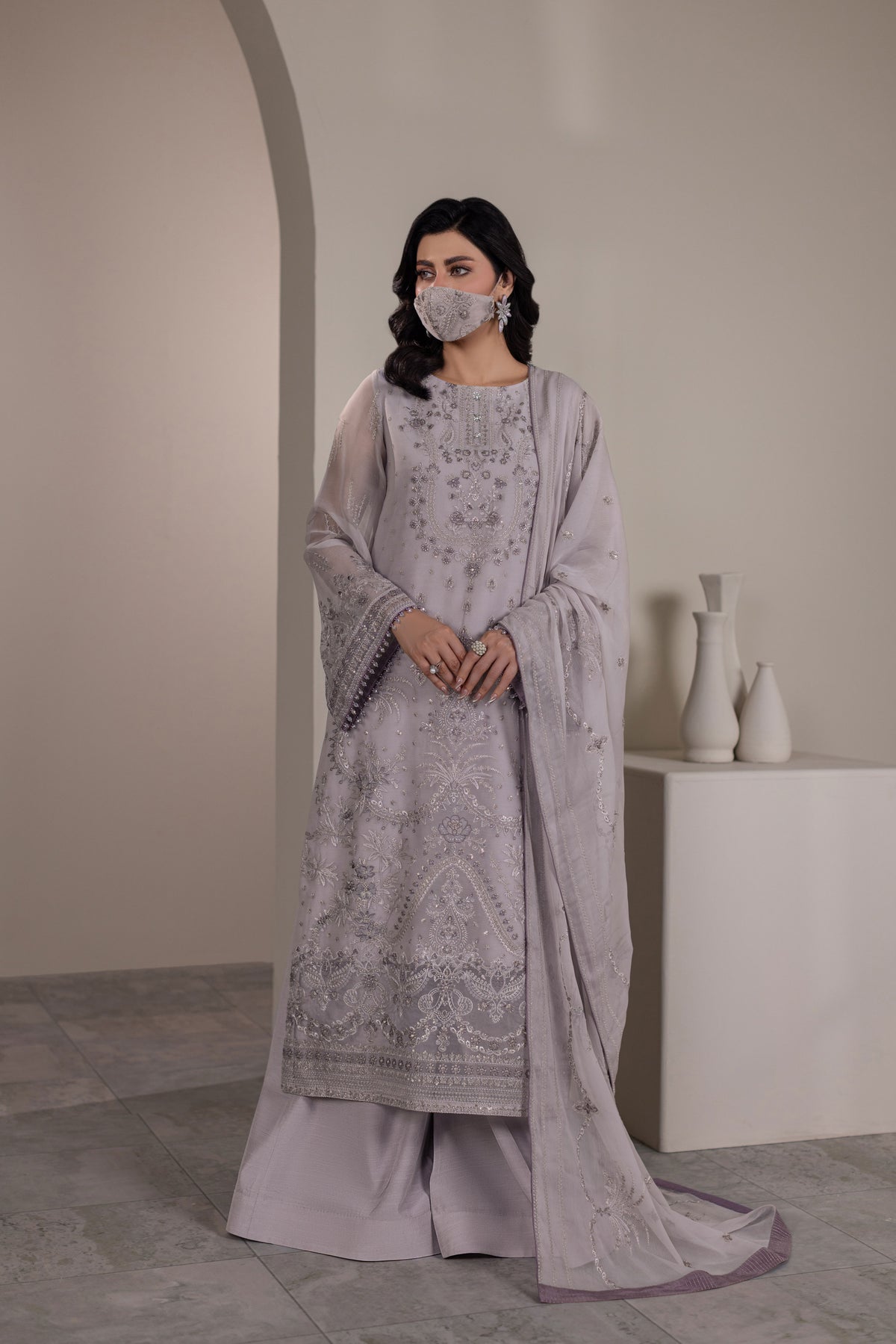 Flossie | Dilkash Kuch Khas | DI-05 A - Formal Dress - available at Maria Faisal in UK and USA.