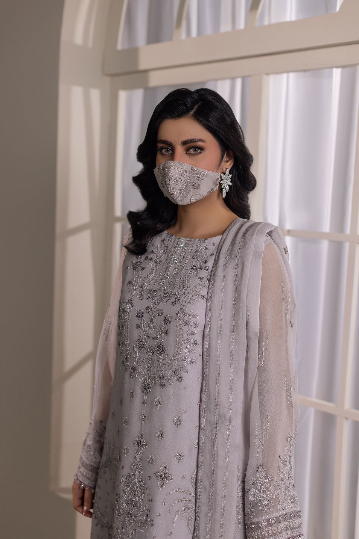 Flossie | Dilkash Kuch Khas | DI-05 A - Formal Dress - available at Maria Faisal in UK and USA.