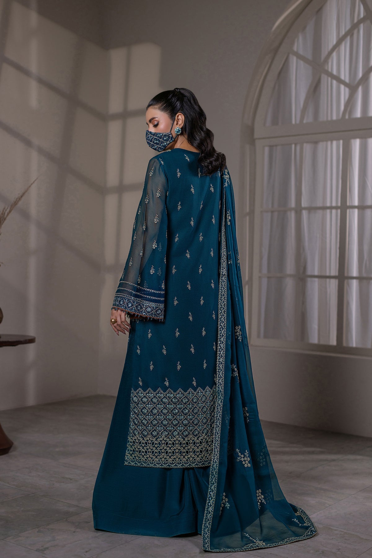 Flossie | Dilkash Kuch Khas | DI-01 B - Formal Dress - available at Maria Faisal in UK and USA.