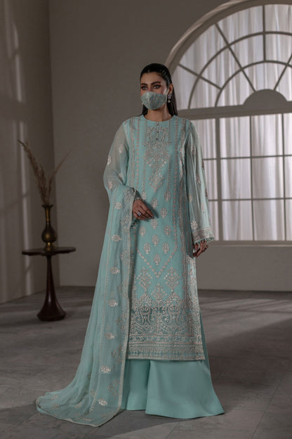 Flossie | Dilkash Kuch Khas | DI-04 A - Formal Dress - available at Maria Faisal in UK and USA.