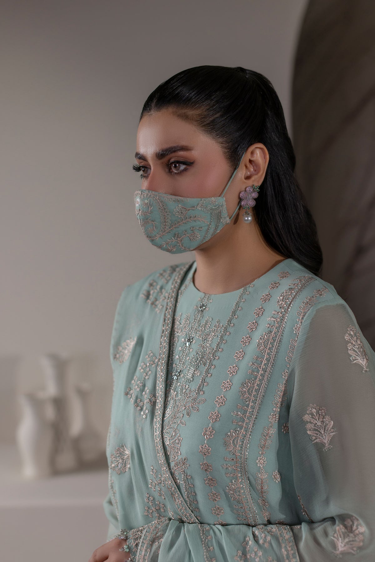 Flossie | Dilkash Kuch Khas | DI-04 A - Formal Dress - available at Maria Faisal in UK and USA.