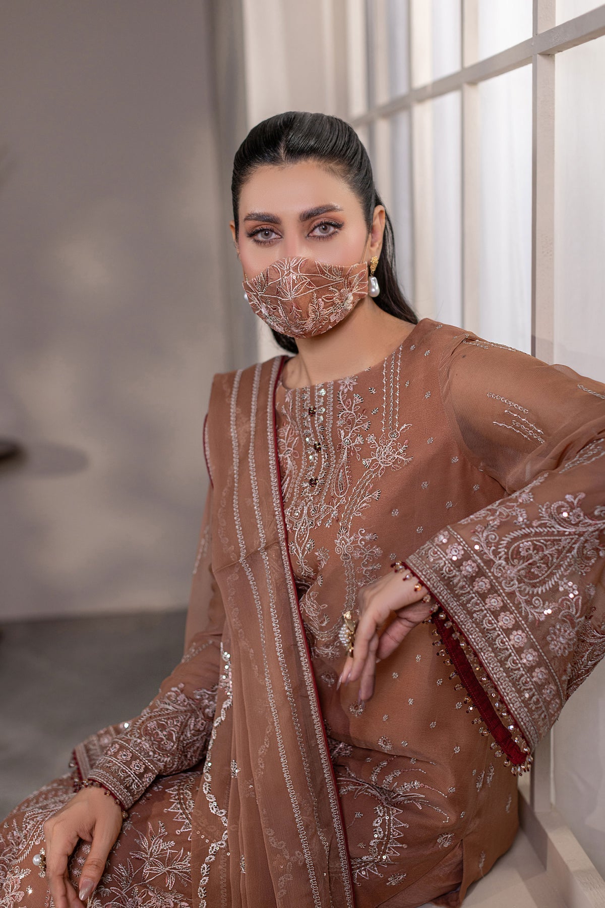 Flossie | Dilkash Kuch Khas | DI-05 B - Formal Dress - available at Maria Faisal in UK and USA.