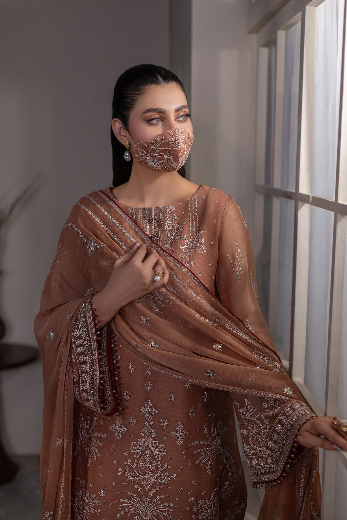 Flossie | Dilkash Kuch Khas | DI-05 B - Formal Dress - available at Maria Faisal in UK and USA.