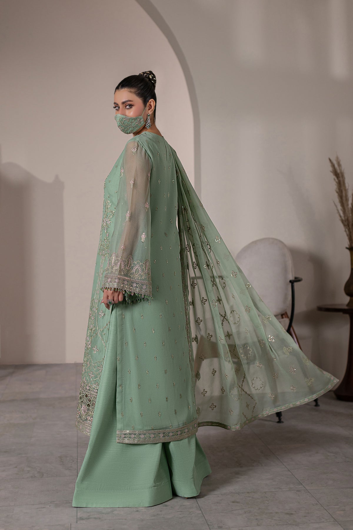 Flossie | Dilkash Kuch Khas | DI-06 A - Formal Dress - available at Maria Faisal in UK and USA.