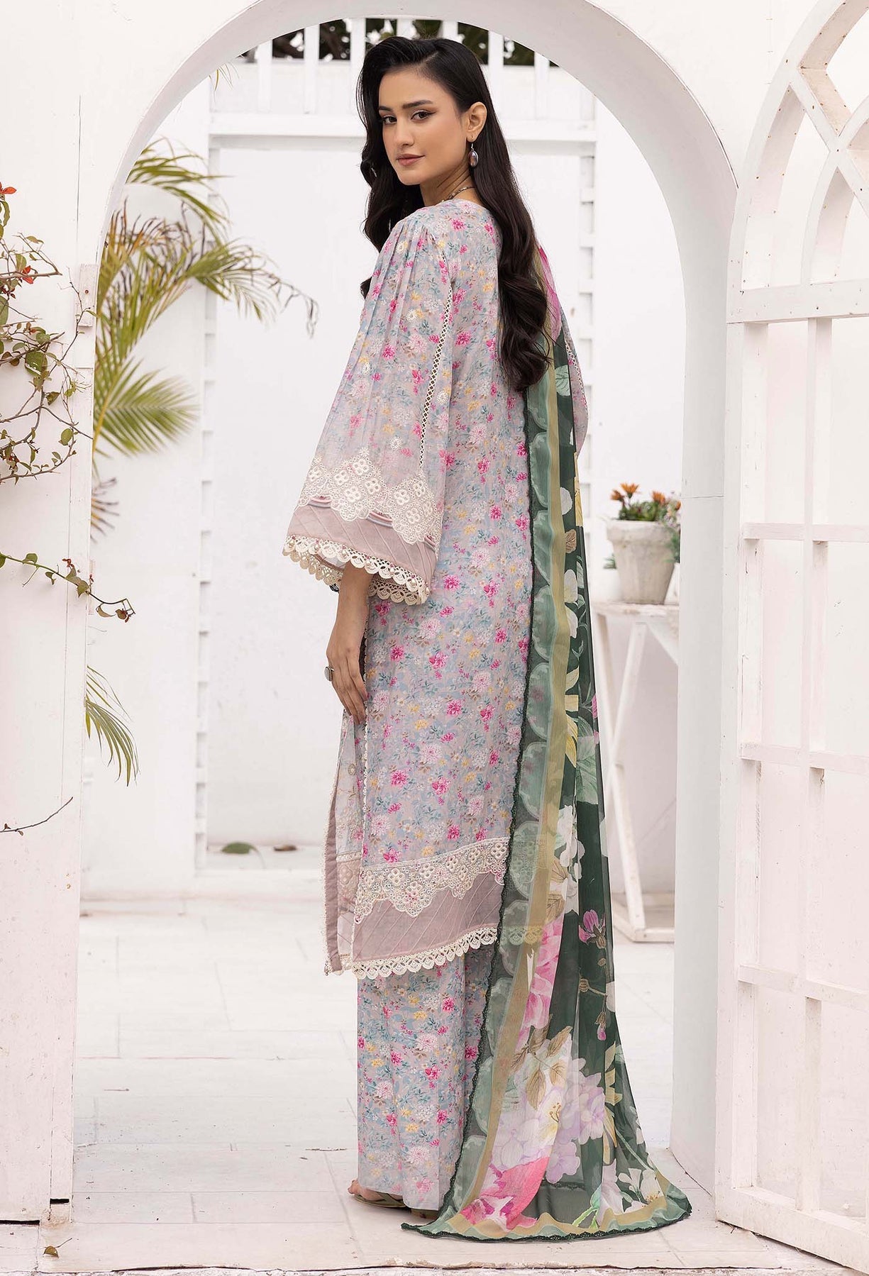 Adans Libas | Solana 25 | SOLANA 07776 - Designer Dress with Intricate embroidery and embellishments. Shop elegent wedding dress at Maria Faisal.