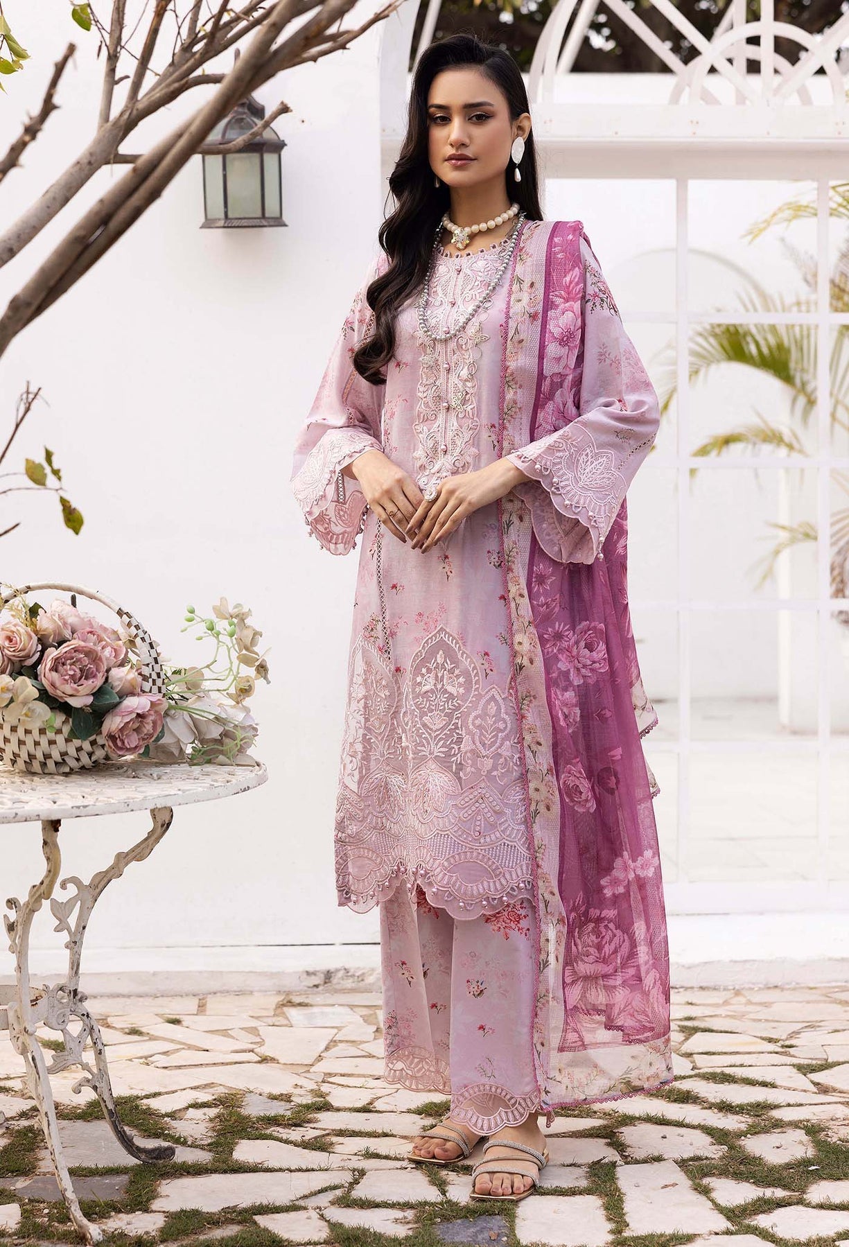 Adans Libas | Solana 25 | SOLANA 07771 - Designer Dress with Intricate embroidery and embellishments. Shop elegent wedding dress at Maria Faisal.