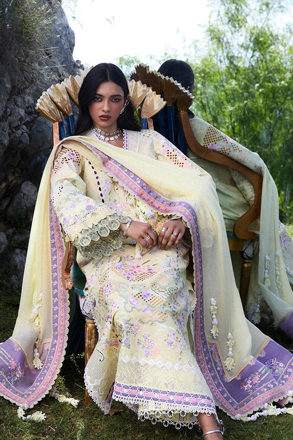 Suffuse | Lawn Eid 26 | TELYA - Luxury Dress - available at Maria Faisal in UK and USA.